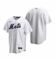 Men's Nike New York Mets Blank White 2020 Home Stitched Baseball Jersey