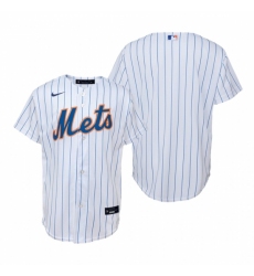 Men's Nike New York Mets Blank White Home Stitched Baseball Jersey