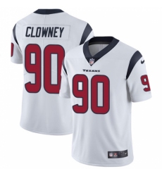Men's Nike Houston Texans #90 Jadeveon Clowney Limited White Vapor Untouchable NFL Jersey