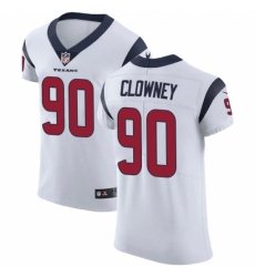 Men's Nike Houston Texans #90 Jadeveon Clowney White Vapor Untouchable Elite Player NFL Jersey