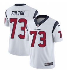 Men's Nike Houston Texans #73 Zach Fulton White Vapor Untouchable Limited Player NFL Jersey