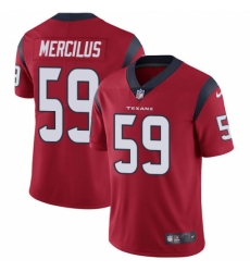 Men's Nike Houston Texans #59 Whitney Mercilus Limited Red Alternate Vapor Untouchable NFL Jersey