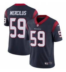 Youth Nike Houston Texans #59 Whitney Mercilus Limited Navy Blue Team Color Vapor Untouchable NFL Jersey