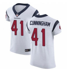 Men's Nike Houston Texans #41 Zach Cunningham White Vapor Untouchable Elite Player NFL Jersey