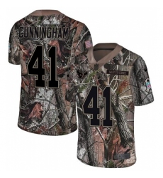 Youth Nike Houston Texans #41 Zach Cunningham Limited Camo Rush Realtree NFL Jersey