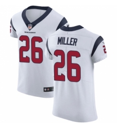 Men's Nike Houston Texans #26 Lamar Miller White Vapor Untouchable Elite Player NFL Jersey