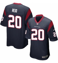 Men's Nike Houston Texans #20 Justin Reid Game Navy Blue Team Color NFL Jersey