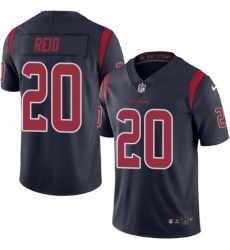Men's Nike Houston Texans #20 Justin Reid Limited Navy Blue Rush Vapor Untouchable NFL Jersey