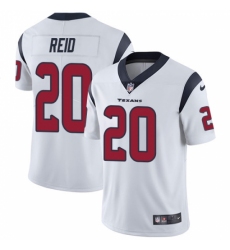 Men's Nike Houston Texans #20 Justin Reid White Vapor Untouchable Limited Player NFL Jersey