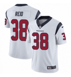 Men's Nike Houston Texans #38 Justin Reid White Vapor Untouchable Limited Player NFL Jersey