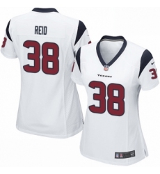 Women's Nike Houston Texans #38 Justin Reid Game White NFL Jersey
