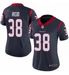 Women's Nike Houston Texans #38 Justin Reid Navy Blue Team Color Vapor Untouchable Limited Player NFL Jersey