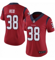 Women's Nike Houston Texans #38 Justin Reid Red Alternate Vapor Untouchable Limited Player NFL Jersey