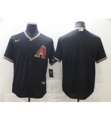 Men's Nike Arizona Diamondbacks Blank Black Road Player Jersey