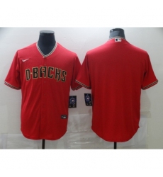 Men's Nike Arizona Diamondbacks Blank Red Road Player Jersey