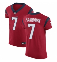 Men's Nike Houston Texans #7 Ka'imi Fairbairn Red Alternate Vapor Untouchable Elite Player NFL Jersey