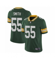 Men's Green Bay Packers #55 Za'Darius Smith Green Team Color Vapor Untouchable Limited Player Football Jersey