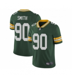 Men's Green Bay Packers #90 Za'Darius Smith Green Team Color Vapor Untouchable Limited Player Football Jersey