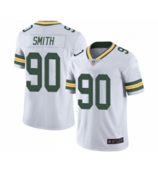 Men's Green Bay Packers #90 Za'Darius Smith White Vapor Untouchable Limited Player Football Jersey