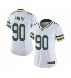 Women's Green Bay Packers #90 Za'Darius Smith White Vapor Untouchable Limited Player Football Jersey