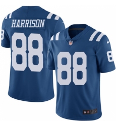 Youth Nike Indianapolis Colts #88 Marvin Harrison Limited Royal Blue Rush Vapor Untouchable NFL Jersey