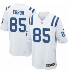 Men's Nike Indianapolis Colts #85 Eric Ebron Game White NFL Jersey