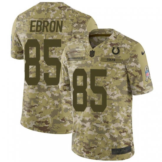 Men's Nike Indianapolis Colts #85 Eric Ebron Limited Camo 2018 Salute to Service NFL Jersey Men's Nike Indianapolis Colts #85 Eric Ebron Limited Camo 2018 Salute to Service NFL Jersey