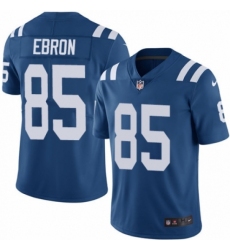 Men's Nike Indianapolis Colts #85 Eric Ebron Royal Blue Team Color Vapor Untouchable Limited Player NFL Jersey