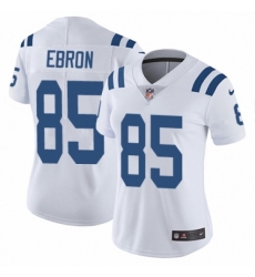 Women's Nike Indianapolis Colts #85 Eric Ebron White Vapor Untouchable Limited Player NFL Jersey