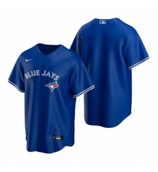 Men's Nike Toronto Blue Jays Blank Royal Alternate Stitched Baseball Jersey