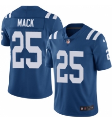 Men's Nike Indianapolis Colts #25 Marlon Mack Royal Blue Team Color Vapor Untouchable Limited Player NFL Jersey