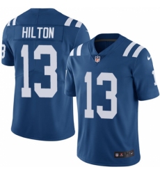 Men's Nike Indianapolis Colts #13 T.Y. Hilton Royal Blue Team Color Vapor Untouchable Limited Player NFL Jersey