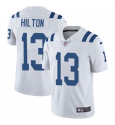 Men's Nike Indianapolis Colts #13 T.Y. Hilton White Vapor Untouchable Limited Player NFL Jersey