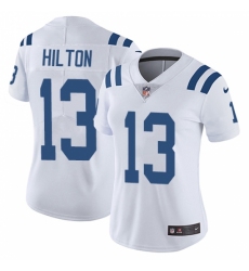 Women's Nike Indianapolis Colts #13 T.Y. Hilton White Vapor Untouchable Limited Player NFL Jersey