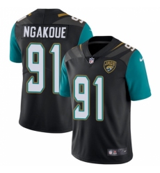 Men's Nike Jacksonville Jaguars #91 Yannick Ngakoue Black Alternate Vapor Untouchable Limited Player NFL Jersey