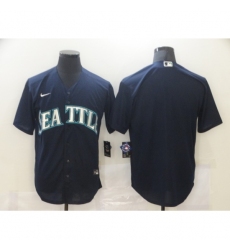 Men's Nike Seattle Mariners Blank Blue Jersey