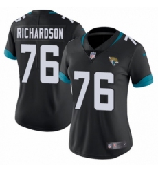 Women's Nike Jacksonville Jaguars #76 Will Richardson Teal Green Team Color Vapor Untouchable Elite Player NFL Jersey