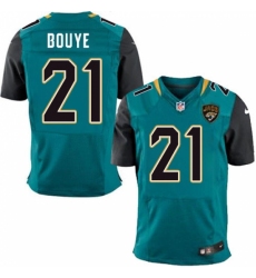 Men's Nike Jacksonville Jaguars #21 A.J. Bouye Teal Green Team Color Vapor Untouchable Elite Player NFL Jersey