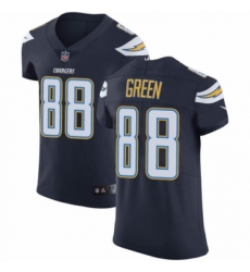 Men's Nike Los Angeles Chargers #88 Virgil Green Navy Blue Team Color Vapor Untouchable Elite Player NFL Jersey