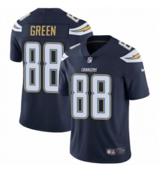 Youth Nike Los Angeles Chargers #88 Virgil Green Navy Blue Team Color Vapor Untouchable Elite Player NFL Jersey