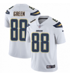 Youth Nike Los Angeles Chargers #88 Virgil Green White Vapor Untouchable Elite Player NFL Jersey