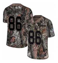 Youth Nike Los Angeles Chargers #86 Hunter Henry Limited Camo Rush Realtree NFL Jersey