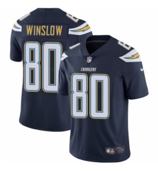 Youth Nike Los Angeles Chargers #80 Kellen Winslow Elite Navy Blue Team Color NFL Jersey