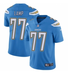 Youth Nike Los Angeles Chargers #77 Forrest Lamp Electric Blue Alternate Vapor Untouchable Limited Player NFL Jersey