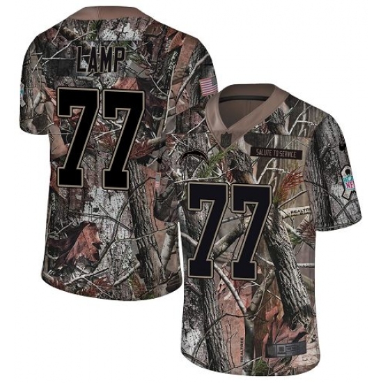 Youth Nike Los Angeles Chargers #77 Forrest Lamp Limited Camo Rush Realtree NFL Jersey Youth Nike Los Angeles Chargers #77 Forrest Lamp Limited Camo Rush Realtree NFL Jersey