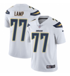 Youth Nike Los Angeles Chargers #77 Forrest Lamp White Vapor Untouchable Limited Player NFL Jersey