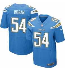 Men's Nike Los Angeles Chargers #54 Melvin Ingram New Elite Electric Blue Alternate NFL Jersey