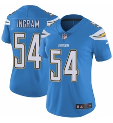 Women's Nike Los Angeles Chargers #54 Melvin Ingram Elite Electric Blue Alternate NFL Jersey