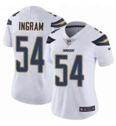 Women's Nike Los Angeles Chargers #54 Melvin Ingram White Vapor Untouchable Limited Player NFL Jersey