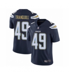 Youth Los Angeles Chargers #49 Drue Tranquill Navy Blue Team Color Vapor Untouchable Limited Player Football Jersey